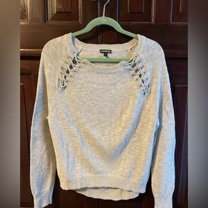 Express size small high/low sweater